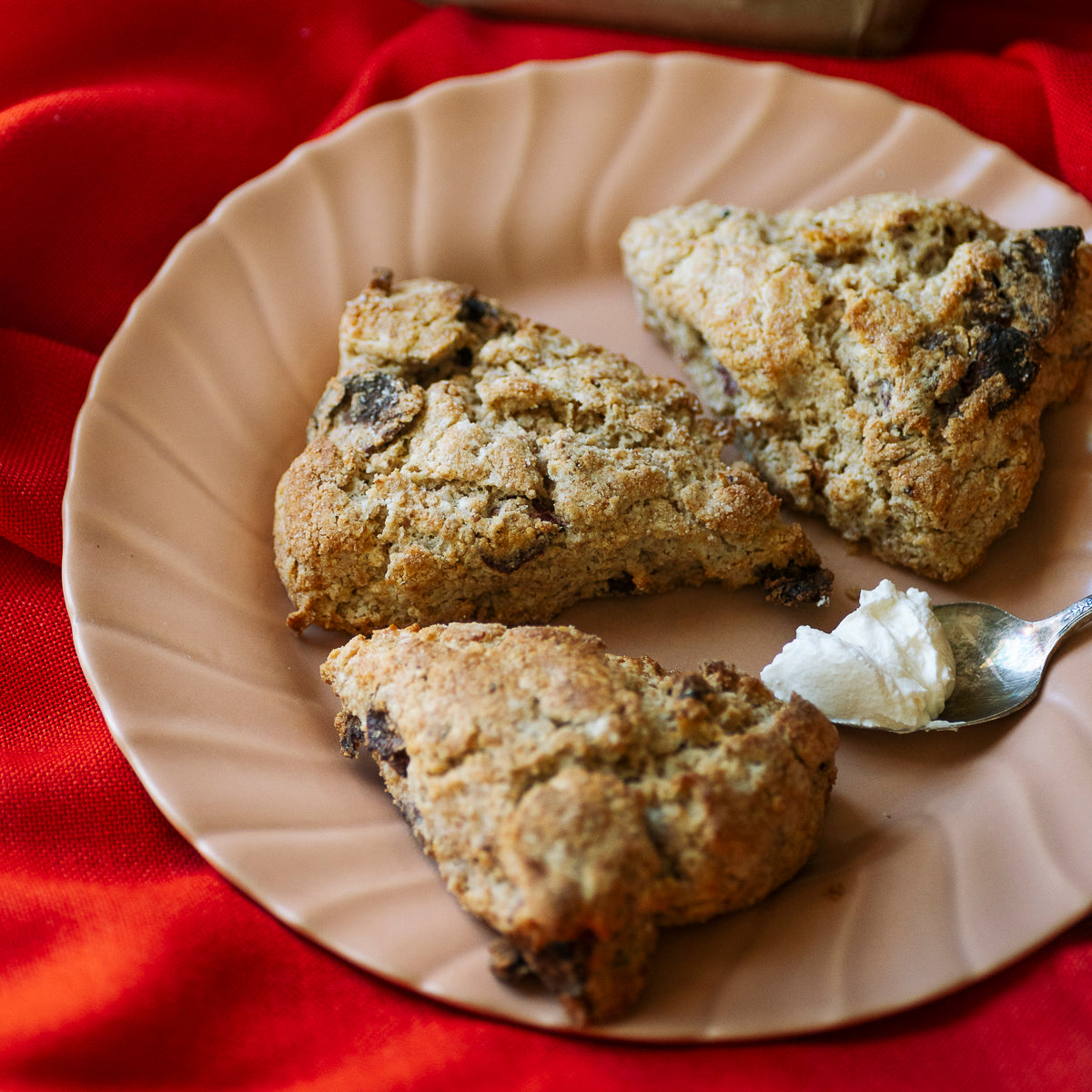 Strawberry Scones