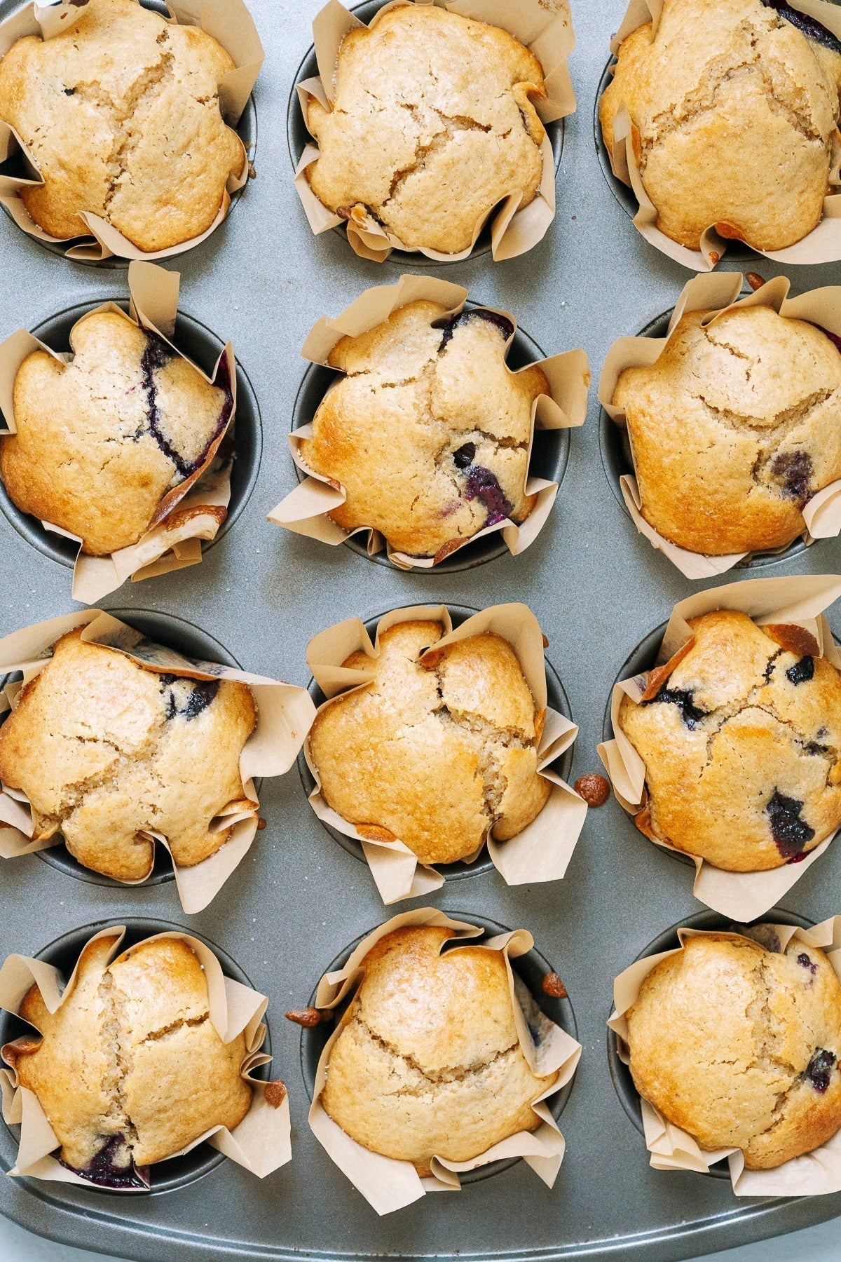Berry Tahini Muffins