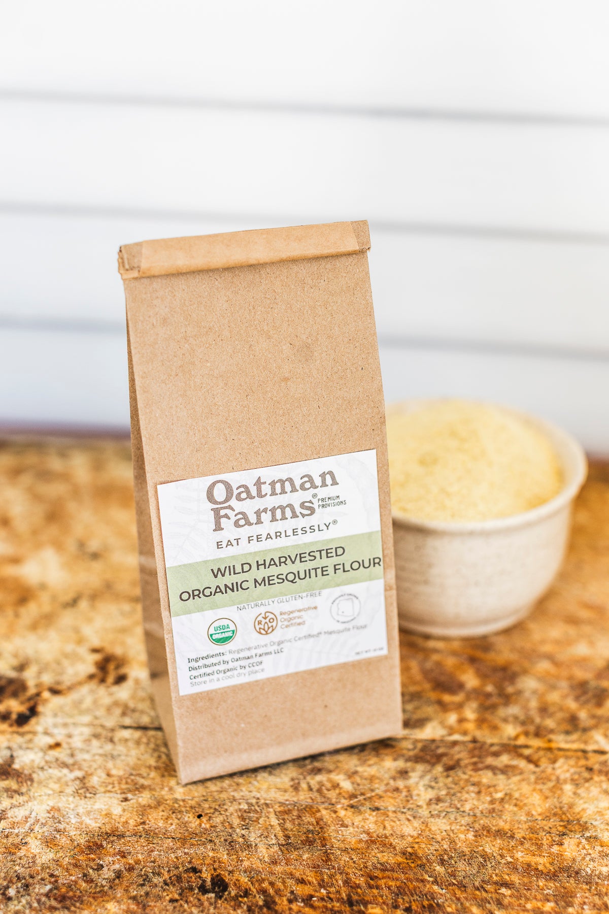 Oatman Farms LLC 1 lb ROC® Wild Harvested Mesquite Flour