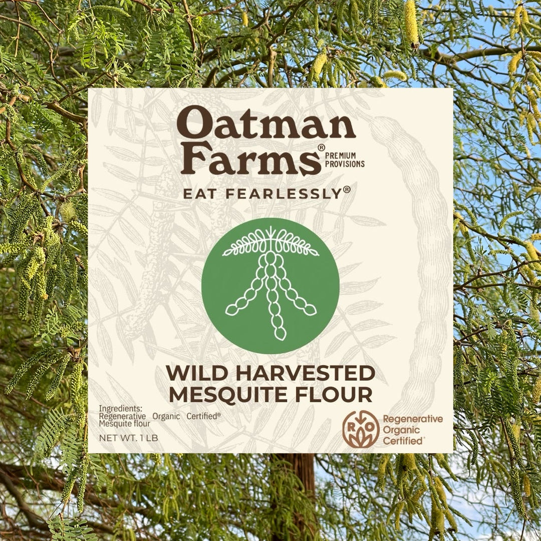 Oatman Farms LLC 1 lb ROC® Wild Harvested Mesquite Flour