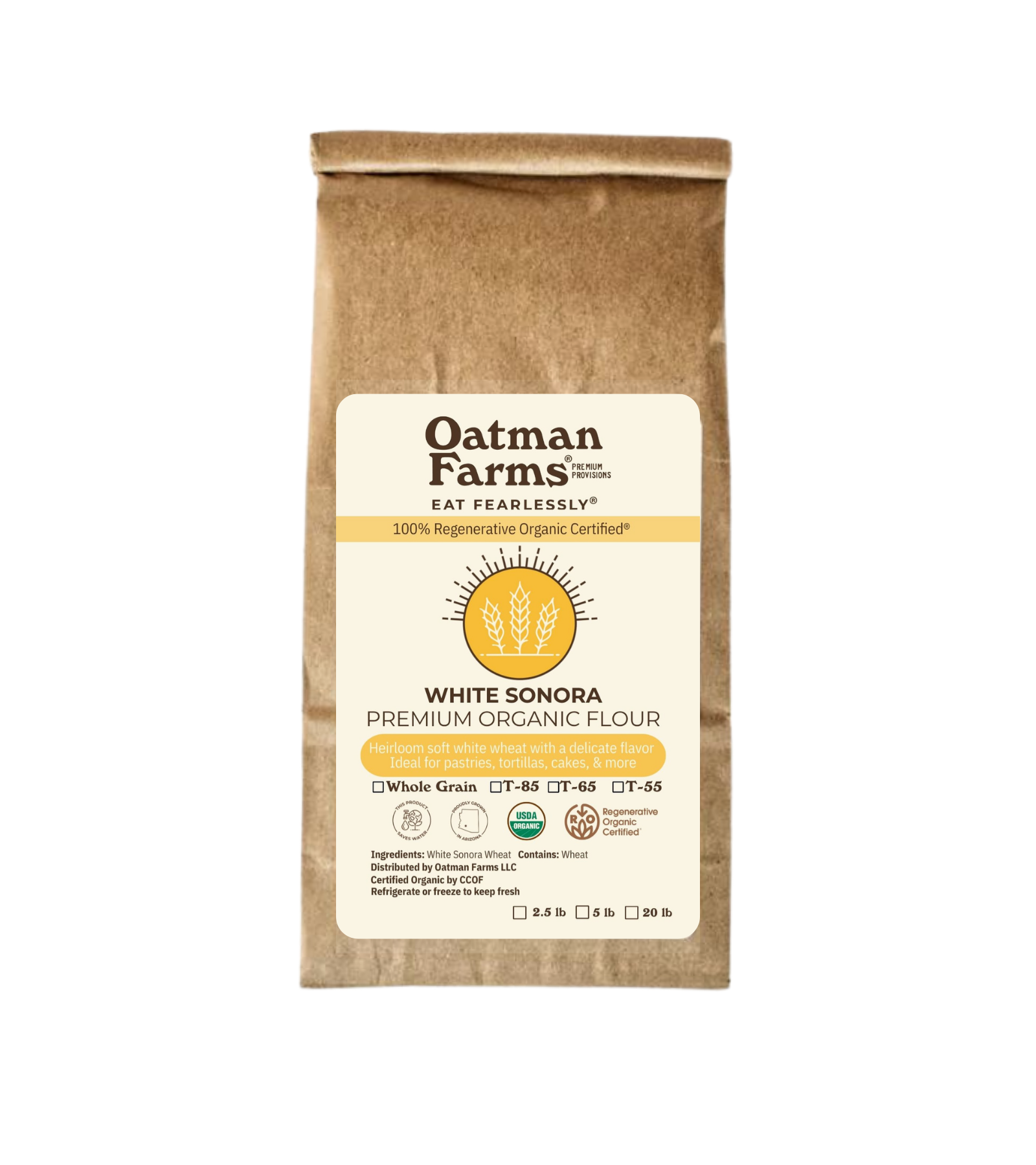 Oatman Farms LLC Flour ROC® White Sonora Flour