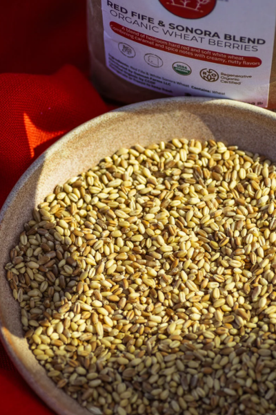 Oatman Farms LLC wheat berries ROC® Red Fife & White Sonora Wheat Berry Blend