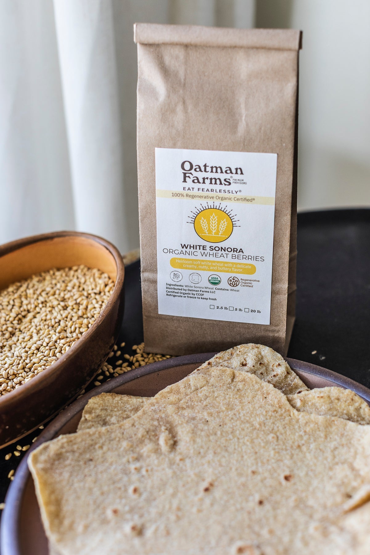 Oatman Farms LLC wheat berries ROC® White Sonora Wheat Berries