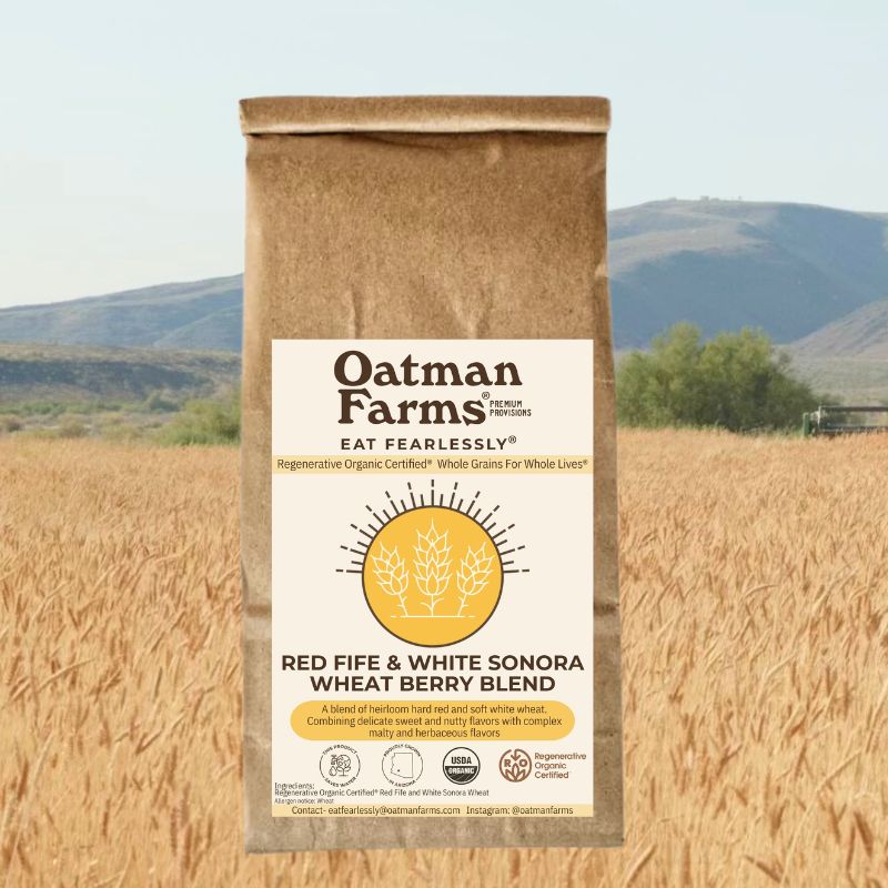 Oatman Farms LLC wheat berries Wheat Berries Red Fife & White Sonora Blend