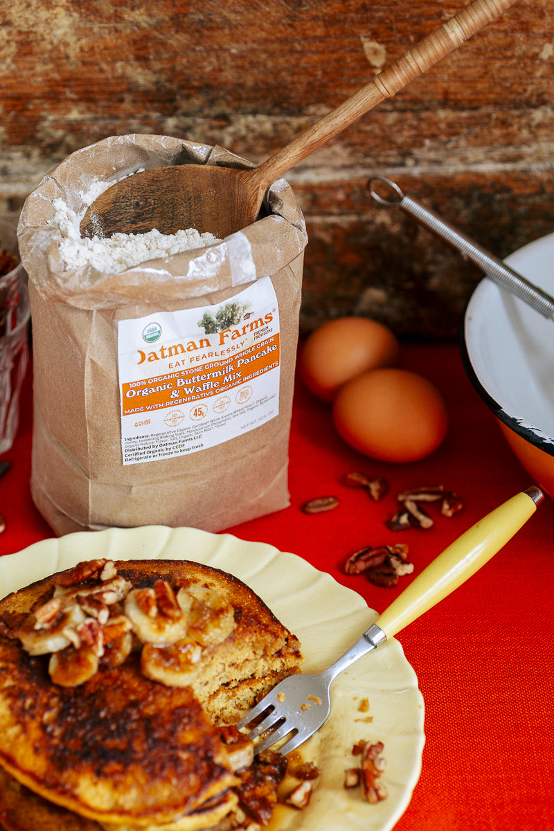 Oatman Farms Pancake and Waffle Mix Classic White Sonora Buttermilk