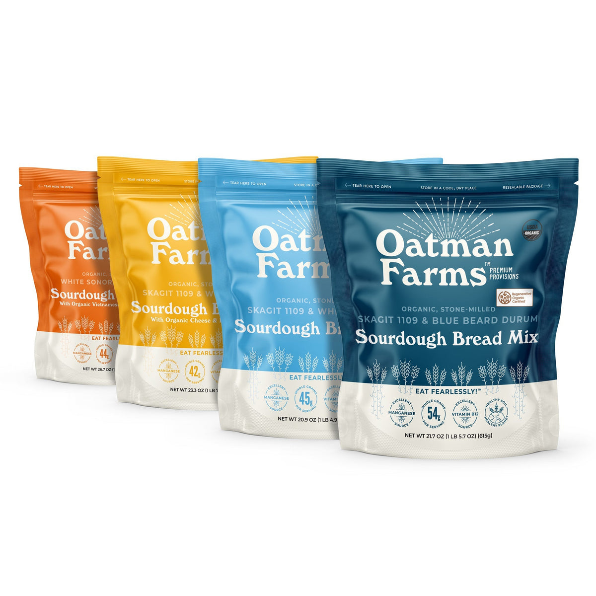 Oatman Farms Bread Mix Variety Pack